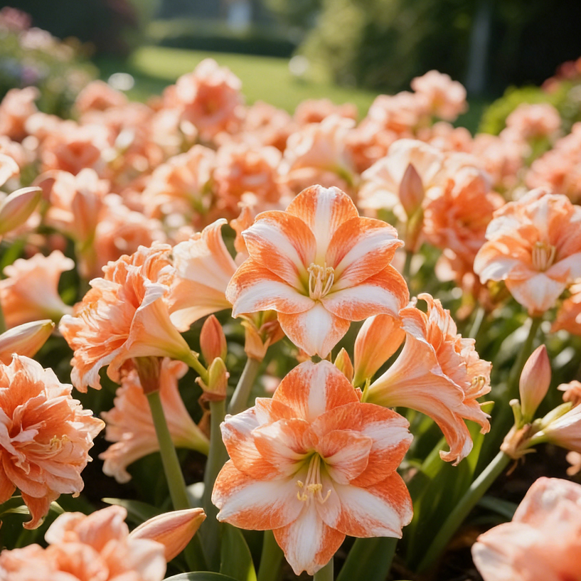 Double Perfume Amaryllis Bulbs - Blooming In 40 Days