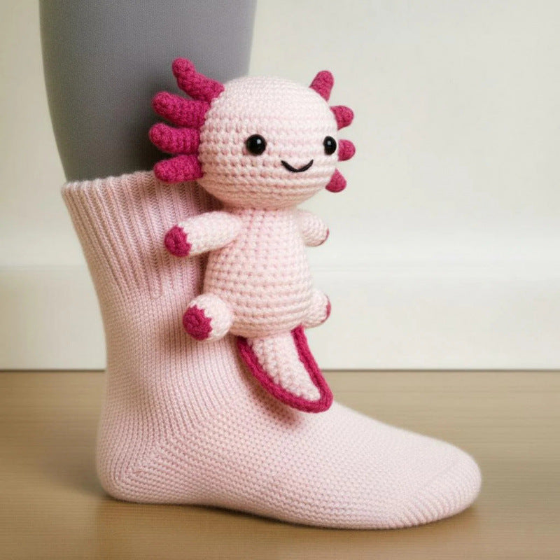3D Knit Animal Socks