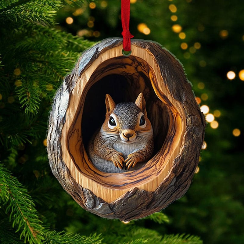 Handmade Animal Christmas Ornaments