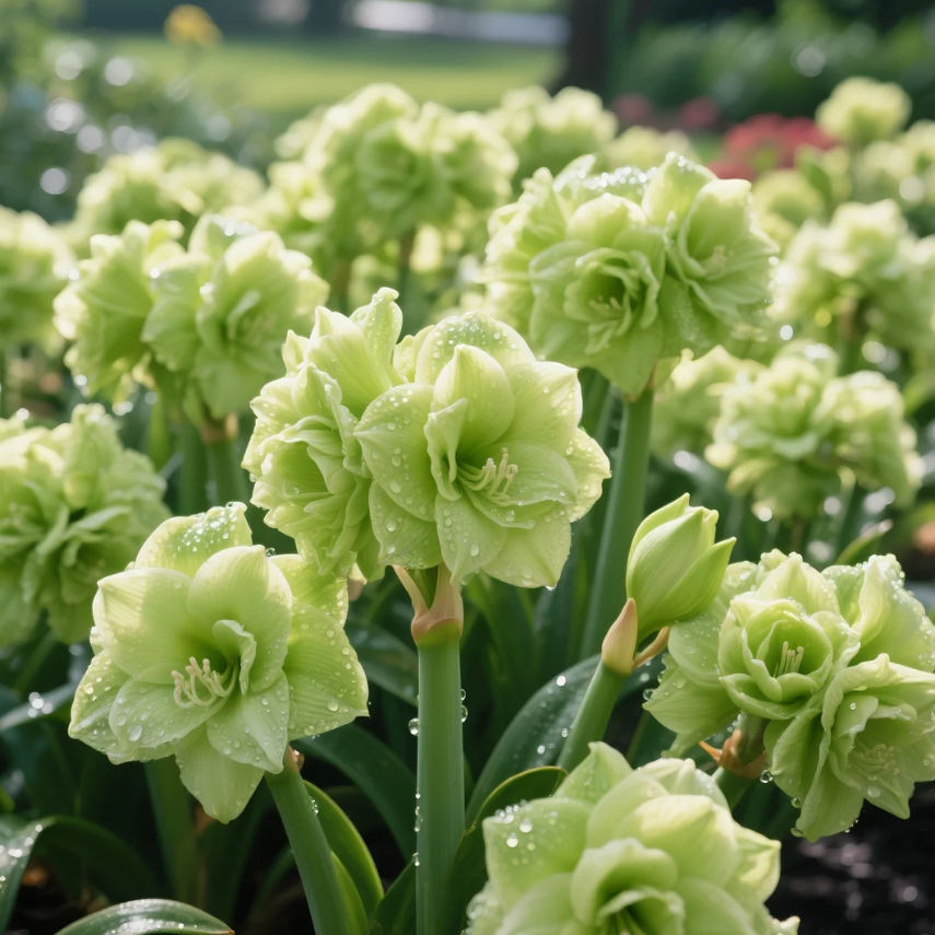 Double Perfume Amaryllis Bulbs - Blooming In 40 Days