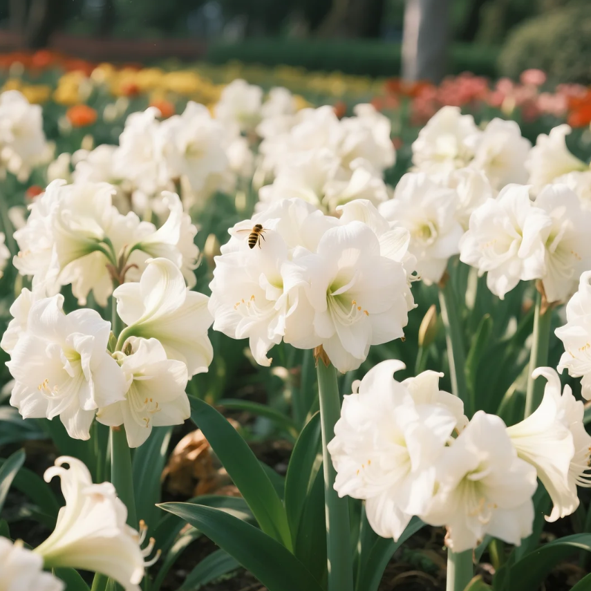 Double Perfume Amaryllis Bulbs - Blooming In 40 Days