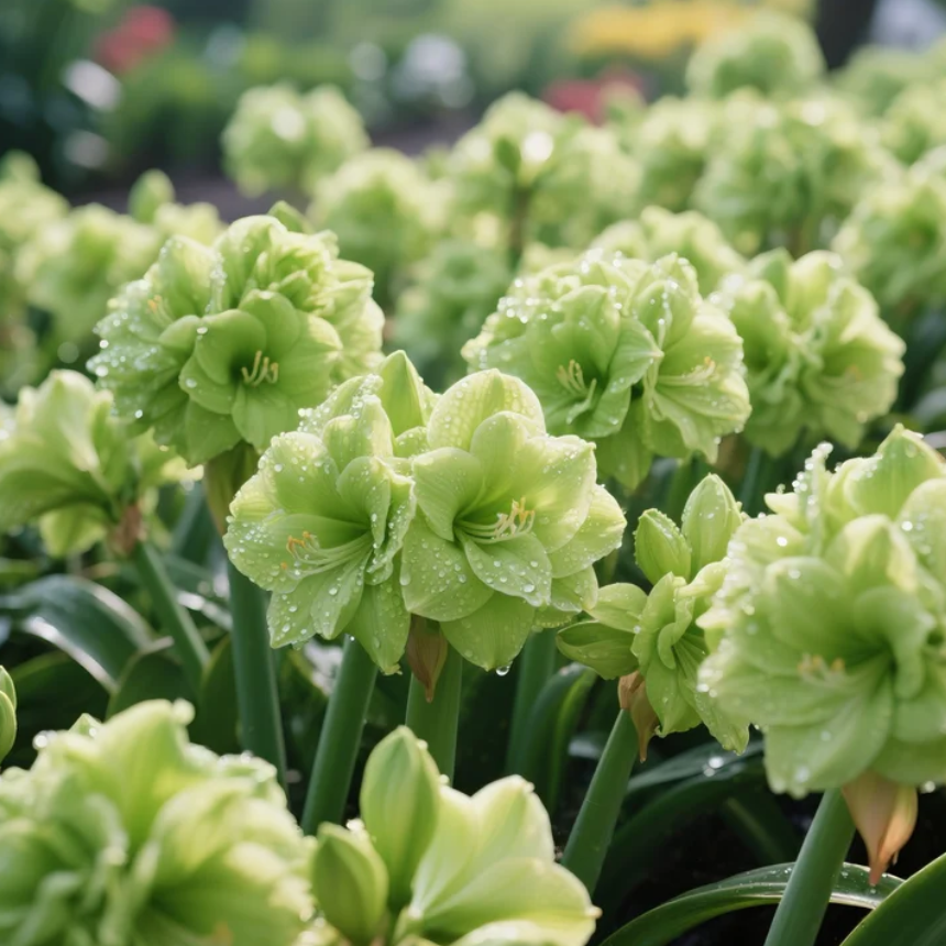 Double Perfume Amaryllis Bulbs - Blooming In 40 Days