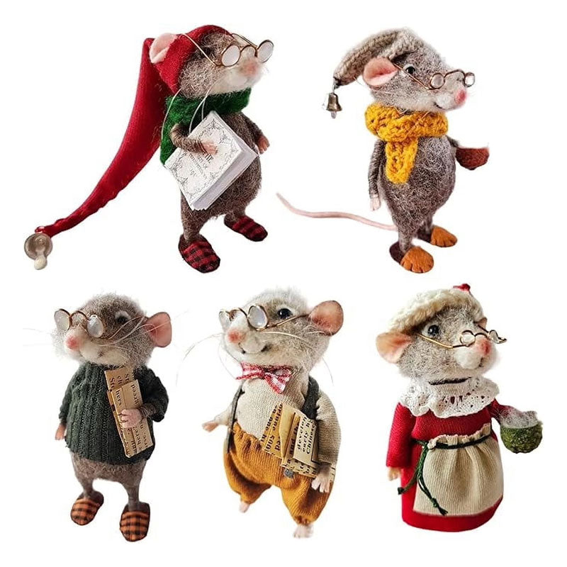 Cute Needle Felted Mouse