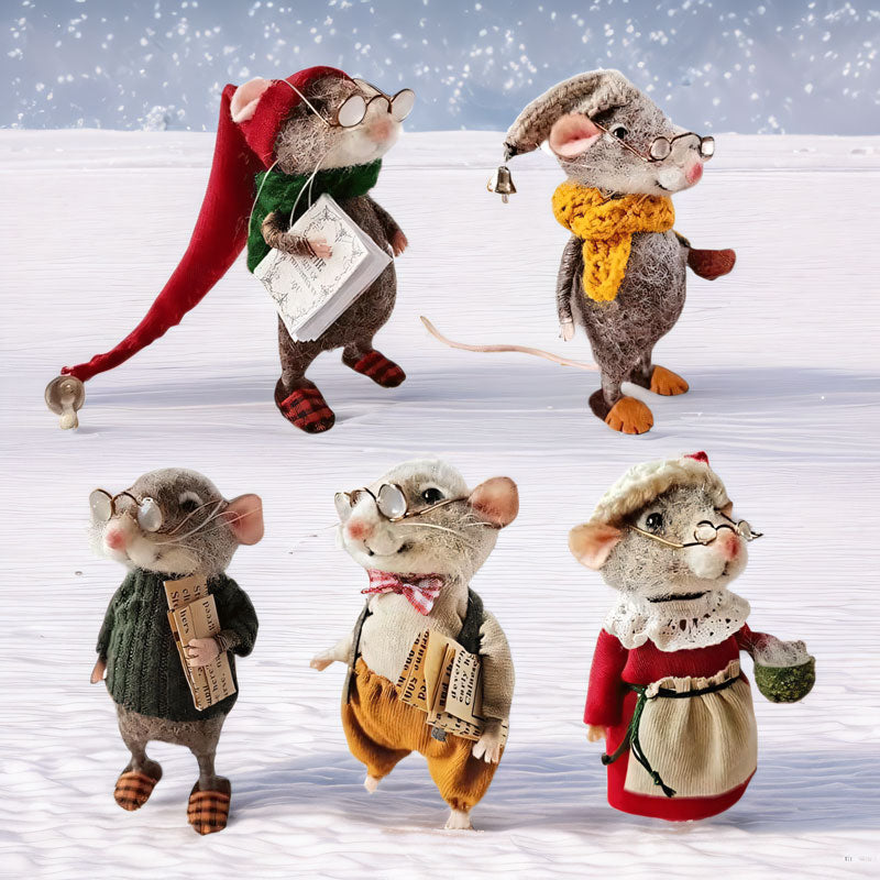 Cute Needle Felted Mouse